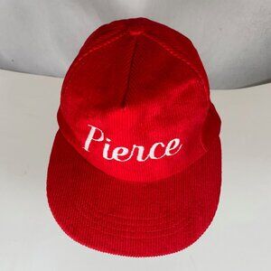 Vintage Pierce College corduroy Baseball Cap